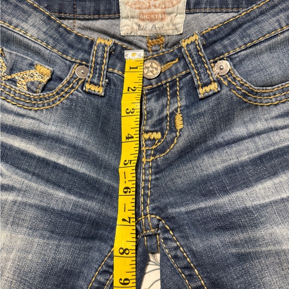Big Star Women's Blue Boot Cut Jeans - Picture 10 of 10